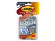 3M 17017CLR VP Command Clear Round Cord Clip 10 Pack