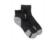 Hanes ComfortBlend 911 6P Mens Big And Tall Ankle Socks 6 Pack Size 12 14 Black