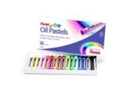 Pentel Non Toxic Oil Pastel Set 0.31 x 2.43 in. Set 16