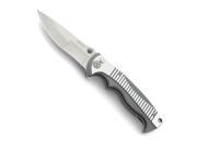 Columbia River Knife And Tool CR5290 Tighe Rade Aluminum Handle Satin Plain with Clip