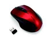 Kensington Pro Fit Optical Mid Sized Right Handed Wireless Mouse Ruby Red