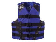 Absolute Outdoor 112200 500 050 14 Adult Dual Sized Nylon Water Sports Vest Blue Black Large Extra Large