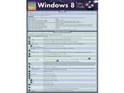 BarCharts 9781423221722 Windows 8 Tips Tricks Quickstudy Easel