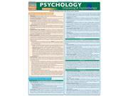 BarCharts 9781423216605 Psychology Counseling Psychotherapy Quickstudy Easel