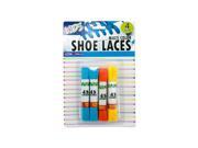 Bulk Buys GL180 36 Kids Colored Shoelaces