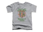 Trevco Green Lantern Keeping It Green Short Sleeve Toddler Tee Athletic Heather Large 4T