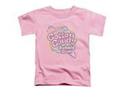 Trevco Dubble Bubble Cotton Candy Short Sleeve Toddler Tee Pink Medium 3T