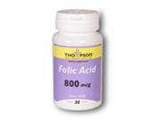 Frontier Natural Products 214545 Folic Acid 800 Mcg 30 Tablets