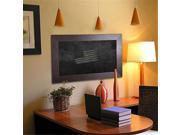 Rayne Mirrors B222484 American Made Wide Brown Leather Blackboard Chalkboard 30 x 90 in.