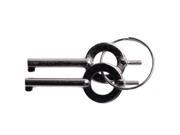 CampCo UZI KEY PAIR Handcuf Key Set Silver