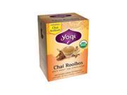 Yogi Tea Herbal Teas Chai Rooibos Certified Organic 16 tea bags 213208