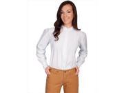 Scully RW569 WHT L Women Rangewear Ashley Shirt White Large