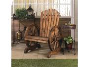 Zingz Thingz 57071205 Wagon Wheel Adirondack Chair