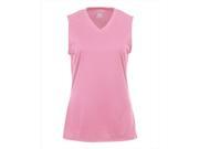 Badger BD4163 B Core Ladies Sleeveless Tee Pink Extra small