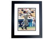 8 x 10 in. Jeff Bagwell Autographed Houston Astros Photo Creased Black Custom Frame