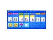 Carson Dellosa Weather Calendar Chart 25 x 12.75 in. Weekly Blue