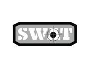 Fox Outdoor 84P 481 Swat Patch White And Grey