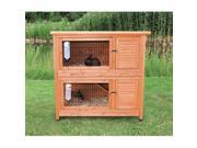 TRIXIE Pet Products 62402 2 in 1 Rabbit Hutch