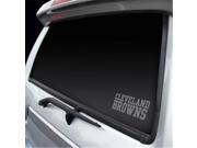 Cleveland Browns Chrome Window Graphic Decal