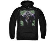 Trevco Batman Insanity Adult Pull Over Hoodie Black Small
