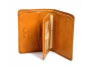 Tony Perotti PG418401HN Prima Front Pocket Wallet with I.D. Flap Card Case Honey