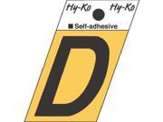 Hy Ko Products GR 10 D 1.50 in. Aluminum Adhesive Angle Cut D Pack Of 10
