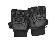 Fox Outdoor 79 881 L Half Finger Tactical Engagement Glove Black Large