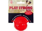 Ethical Dog 689874 Play Strong Mini Rubber Ball Red Small