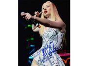 8 x 10 in. Iggy Azalea Autographed Rapper Musician Concert Photo