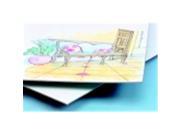 Crescent 10 x 15 in. Medium Weight Student Grade Illustration Board White Pack 15