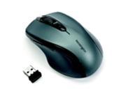 Kensington Pro Fit Optical Mid Sized Right Handed Wireless Mouse USB Interface Graphite Gray