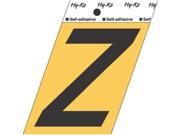 Hy Ko Products GG 25 Z 3.5 in. Aluminum Adhesive Letter Z Pack Of 10