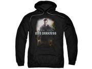 Trevco Star Trek Darkness Kirk Adult Pull Over Hoodie Black Small