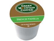 Frontier Natural Products 222558 Green Mountain Coffee Roasters Gourmet Single Cup Coffee French Vanilla Green Mountain Coffee 12 K Cups