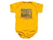 Trevco Brady Bunch Have A Very Brady Day Infant Snapsuit Gold Extra Large 24 Mos