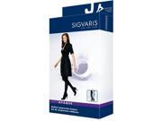 Sigvaris Soft Opaque 842PSLW91 20 30 mmHg Womens Closed Toe Panty Graphite Small and Long