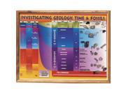 American Educational Products 3361 Investigating Geological Time And Fossils Chart Transparency