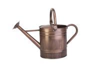 Panacea 84875 2 Gal. Brushed Copper Embossed Watering Can