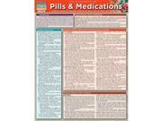 BarCharts 9781423218753 Pills Medication Quickstudy Easel