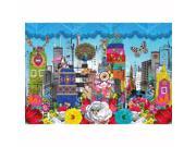 Brewster Home Fashions 8 970 Mellimello City Wall Mural 100 in.