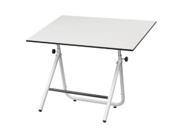 Alvin EZ42 4 EZ Fold Table White 30 x 42