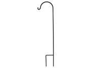 Border Concepts 72350 .63 dia. x 64 in. Short Single Crane Hook Black