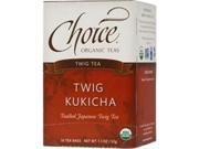 Choice Organic Teas B28145 Choice Organic Teas Twig Kukicha 6x16 Bag