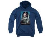 Trevco The Hobbit Bifur Youth Pull Over Hoodie Navy Small