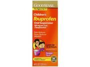Good Sense Childrens Ibuprofen Oral Suspension Grape 4 fl. Oz.