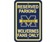 JTD Enterprises AP PSNC MIW Iowa Hawkeyes Parking Sign