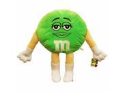 Toy Factory 3726202 20 in. Plush Green M M Pillow