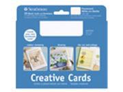 Strathmore ST105 430 5 x 6.875 Gold Creative Cards 10 Pack