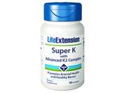 Life Extension 1724 Super K with Advanced K2 Complex 90 Softgels