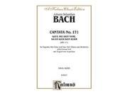Alfred 00 K09327 Bach Cantata No. 171 Book